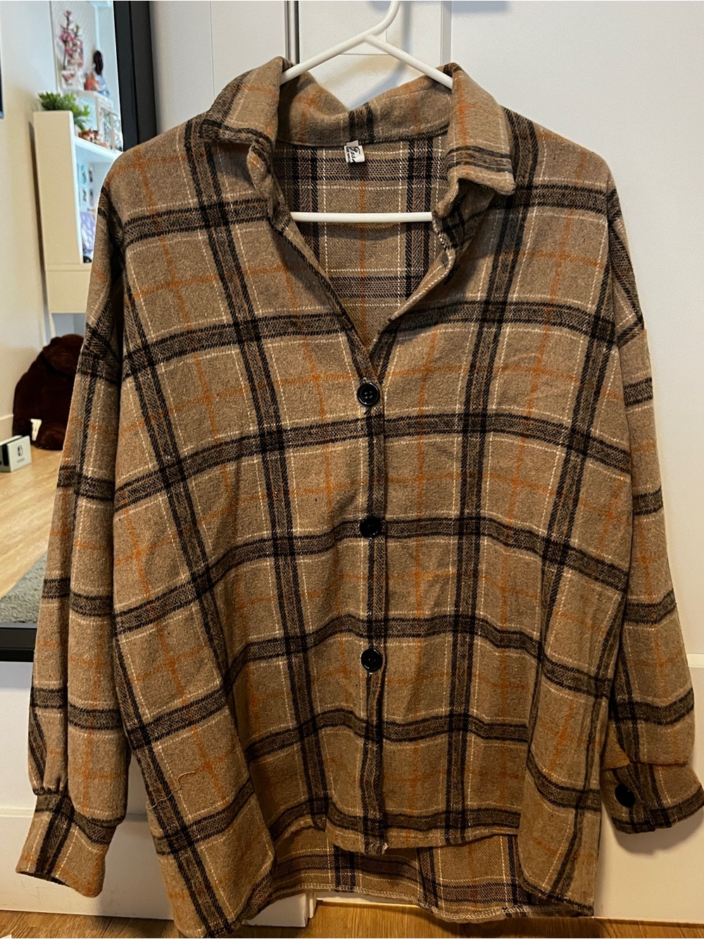 Plaid Button-Up shirt